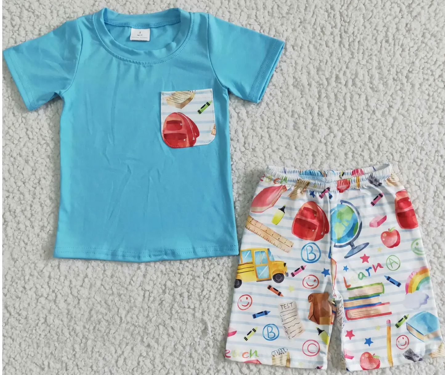 Light Blue Back to school outfit