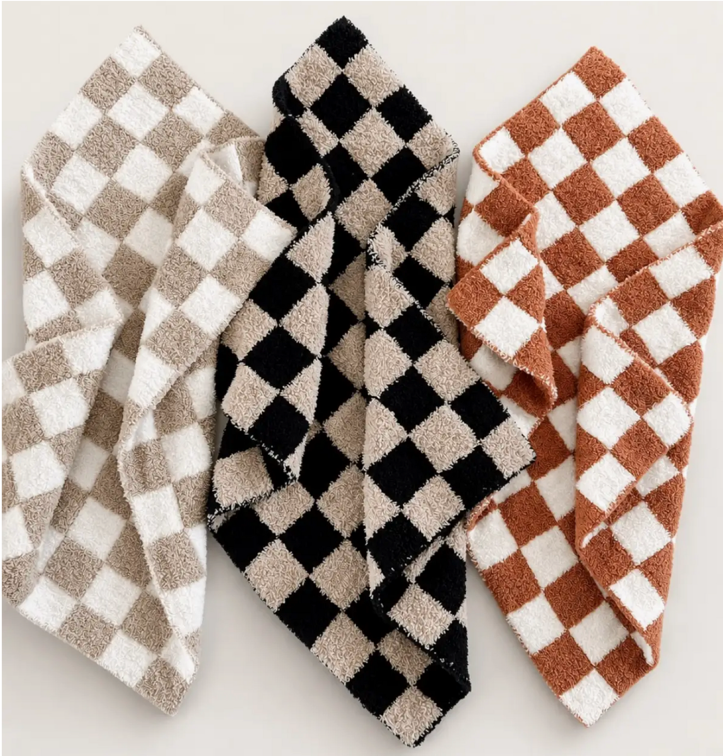 PREORDER checkerboard mini blanket