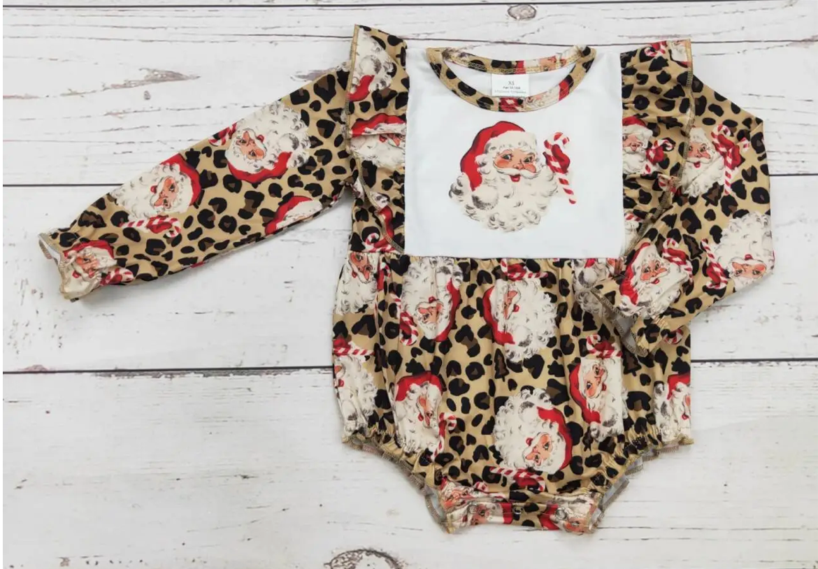 Christmas PREORDER Cheetah Santa Bubble