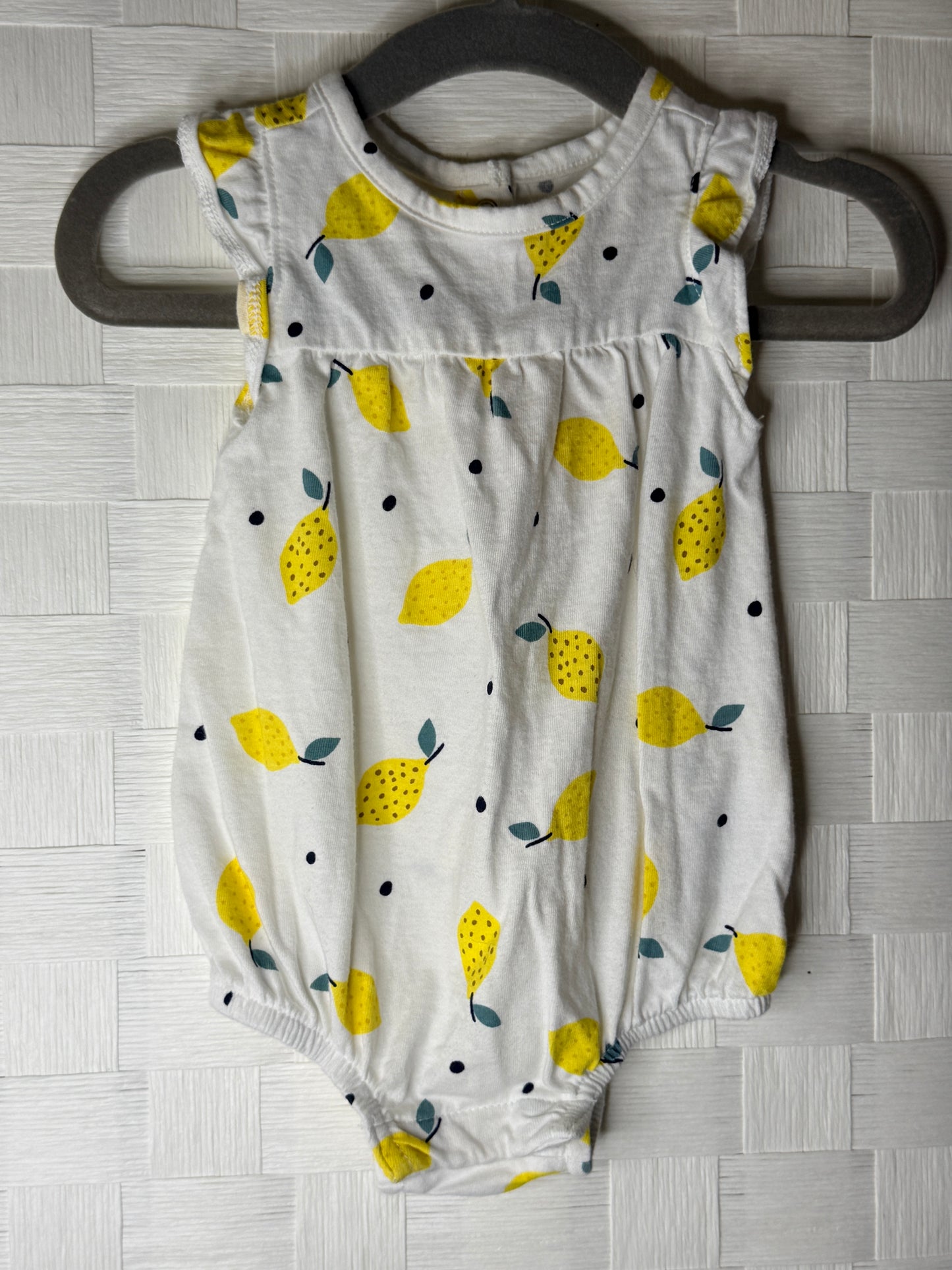 0-3M Lemon Tank top