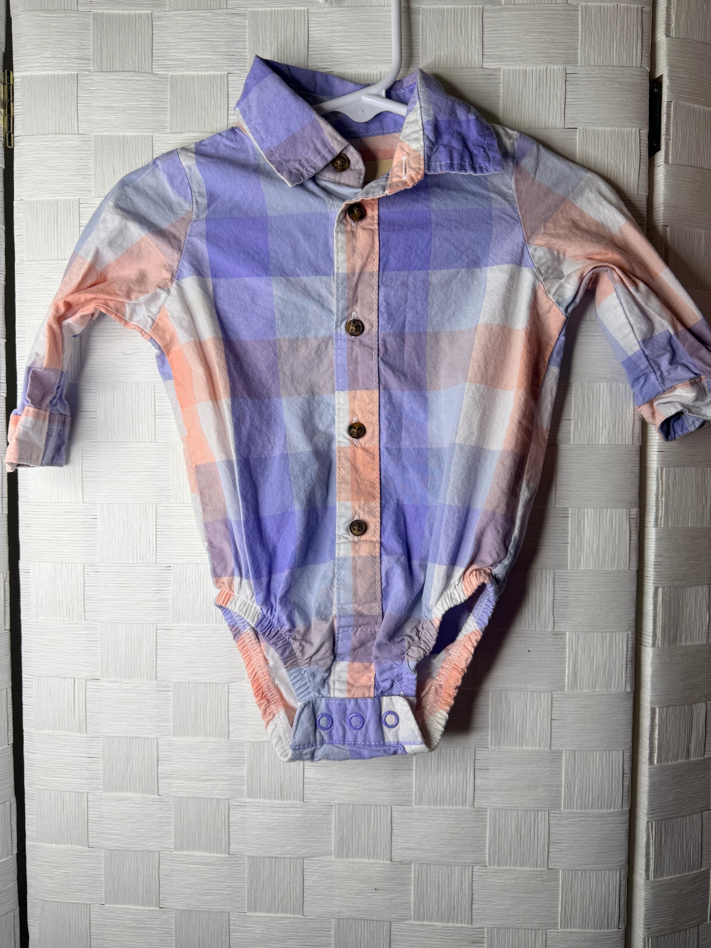 3-6M Pastel Dress Shirt
