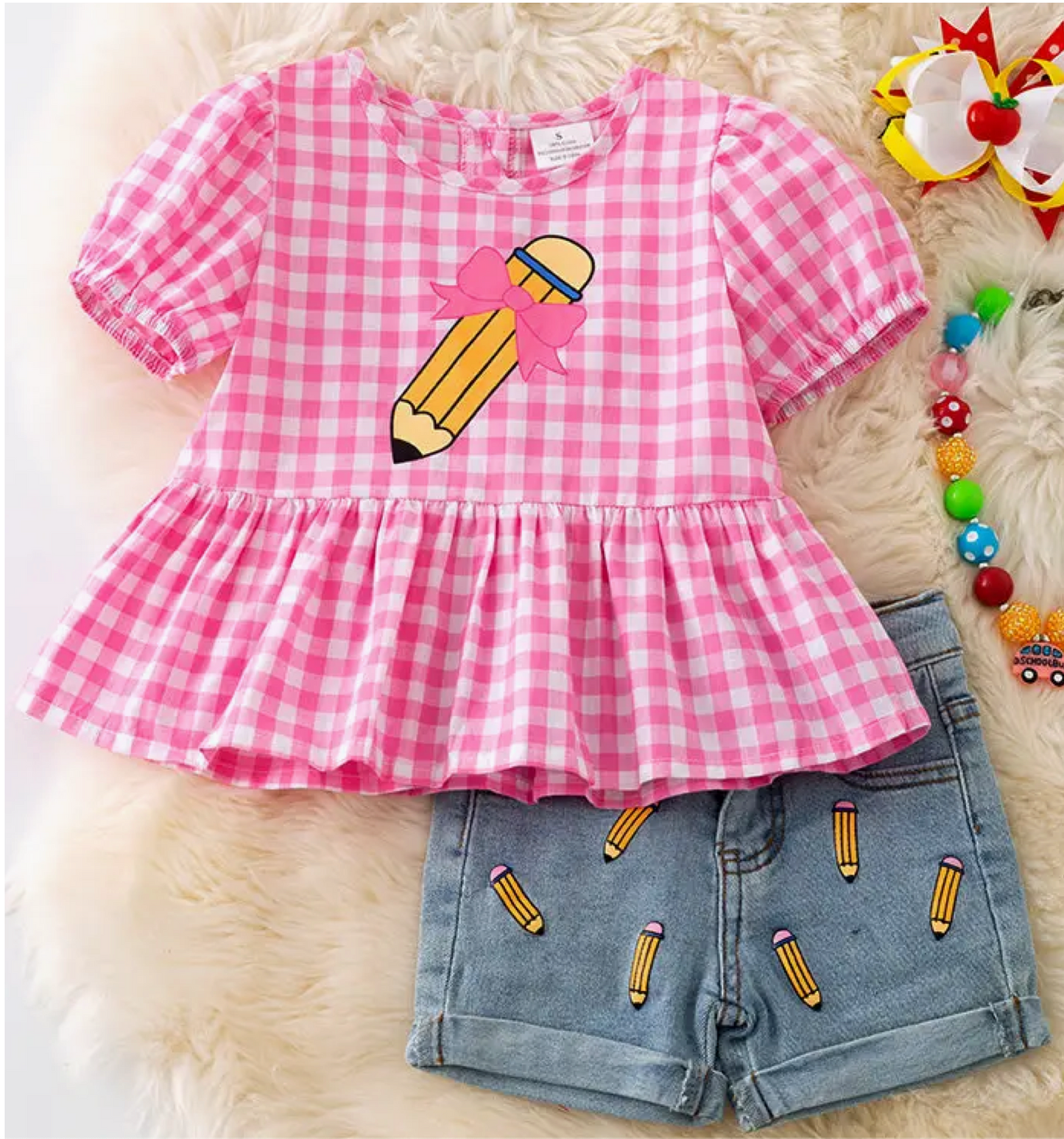 Pink Pencil Outfit