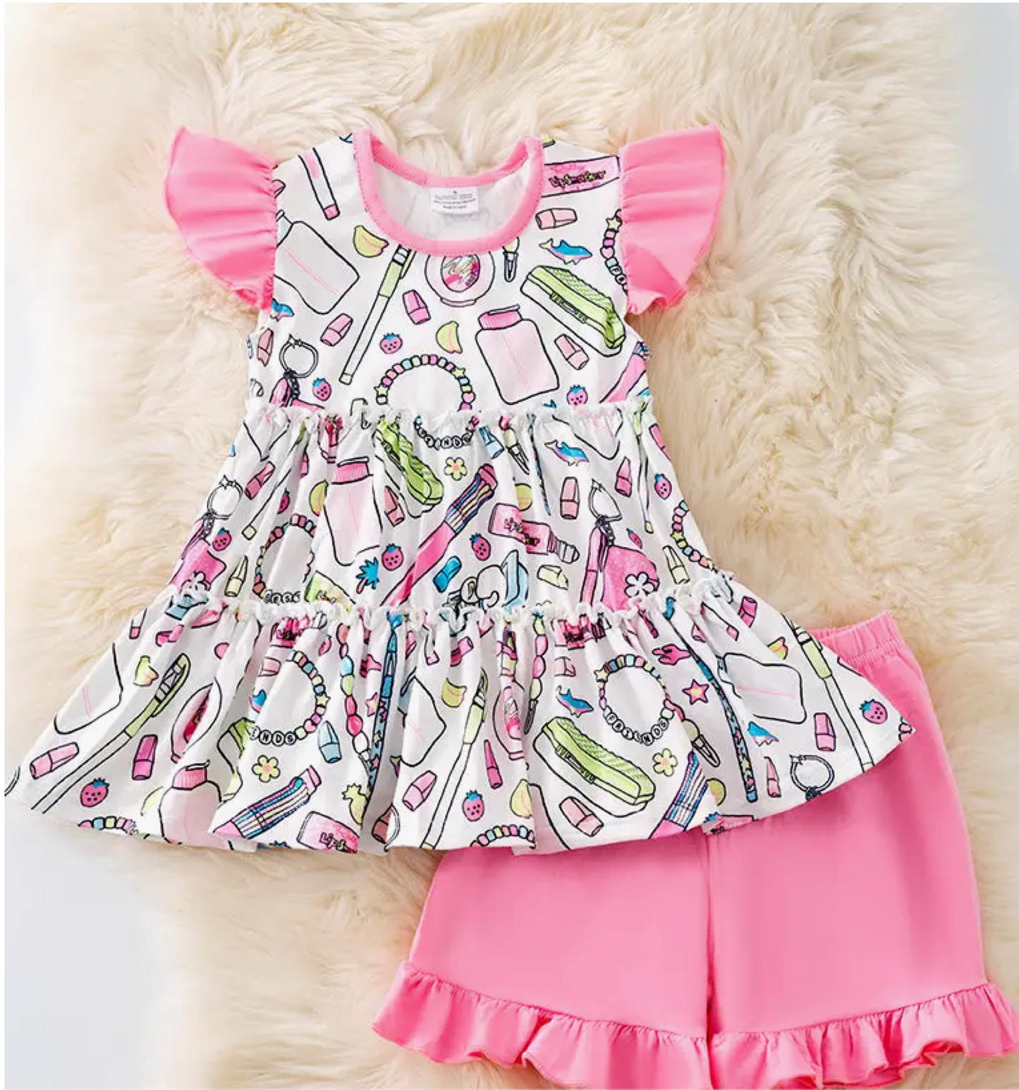 Pink Back to school outfit