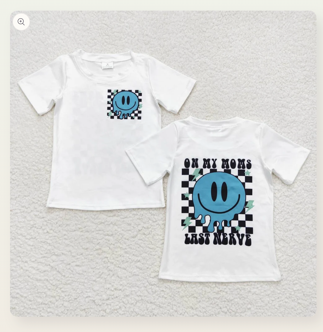 Everyday wear PREORDER On My Moms Last Nerve Short Sleeve