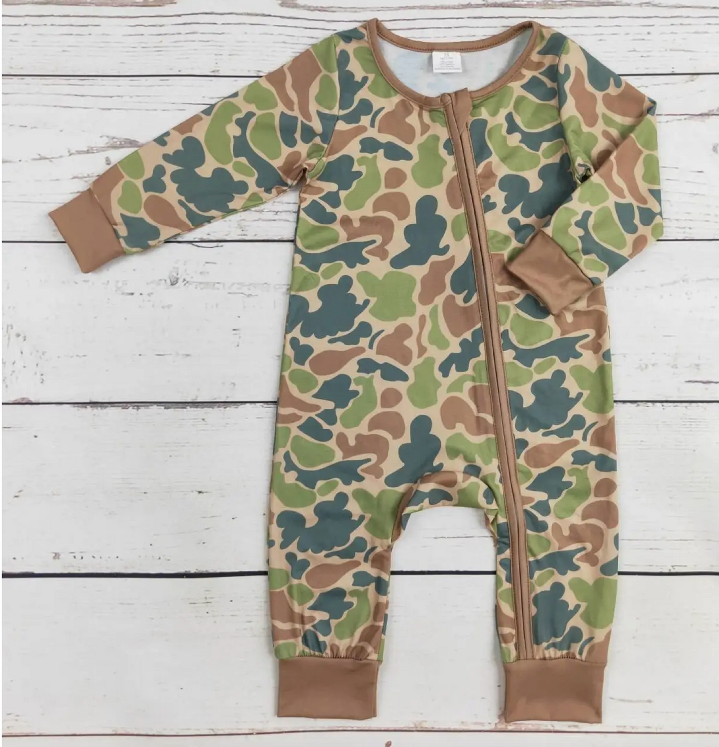 PREORDER camouflage zip sleeper