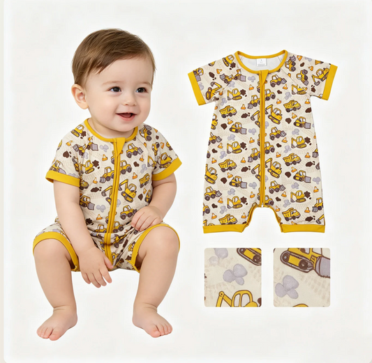 Everyday wear PREORDER Excavator Zip Romper