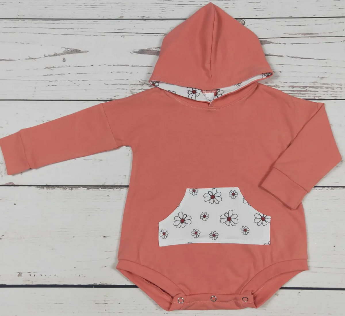 Baby PREORDER Hooded Romper