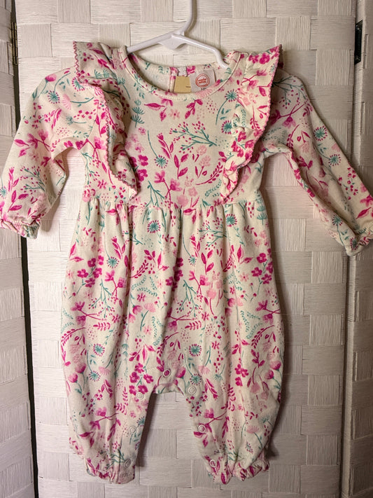 3-6M Flower Outfit