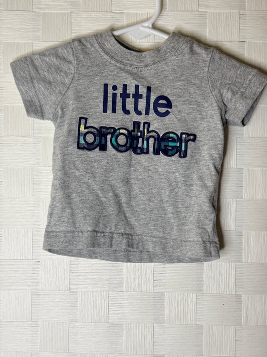 0-3M Short Sleeve Little Brother Shirt