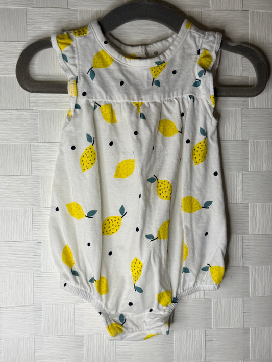 0-3M Lemon Tank top