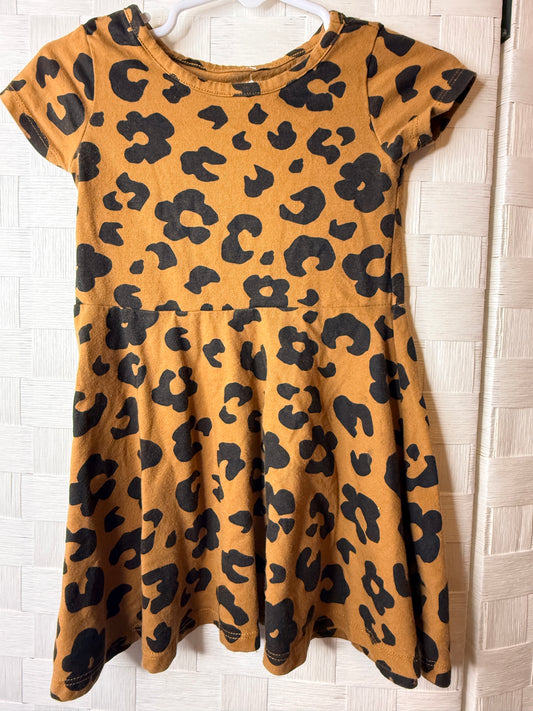 2T cheetah print dress