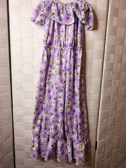 2T Purple Floral dress