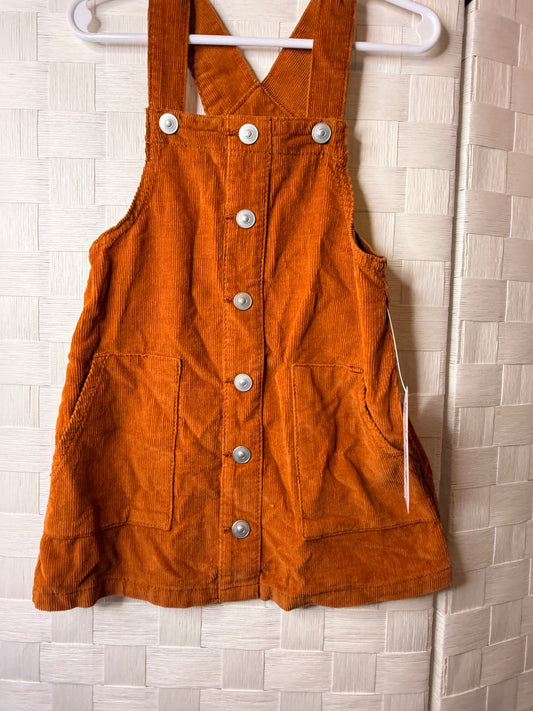 2T overall dress