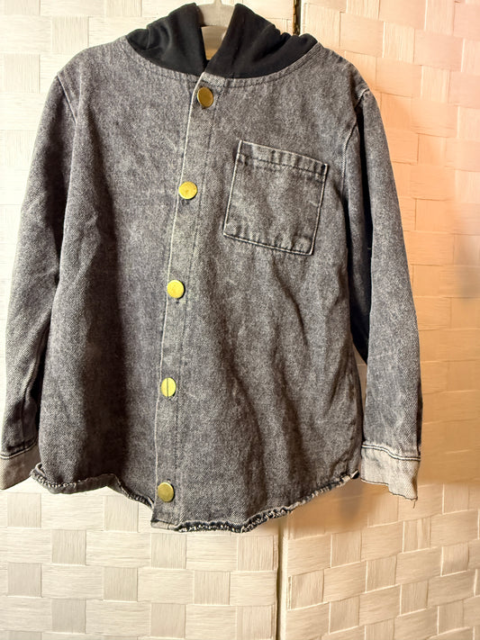 7 Black Jean Jacket