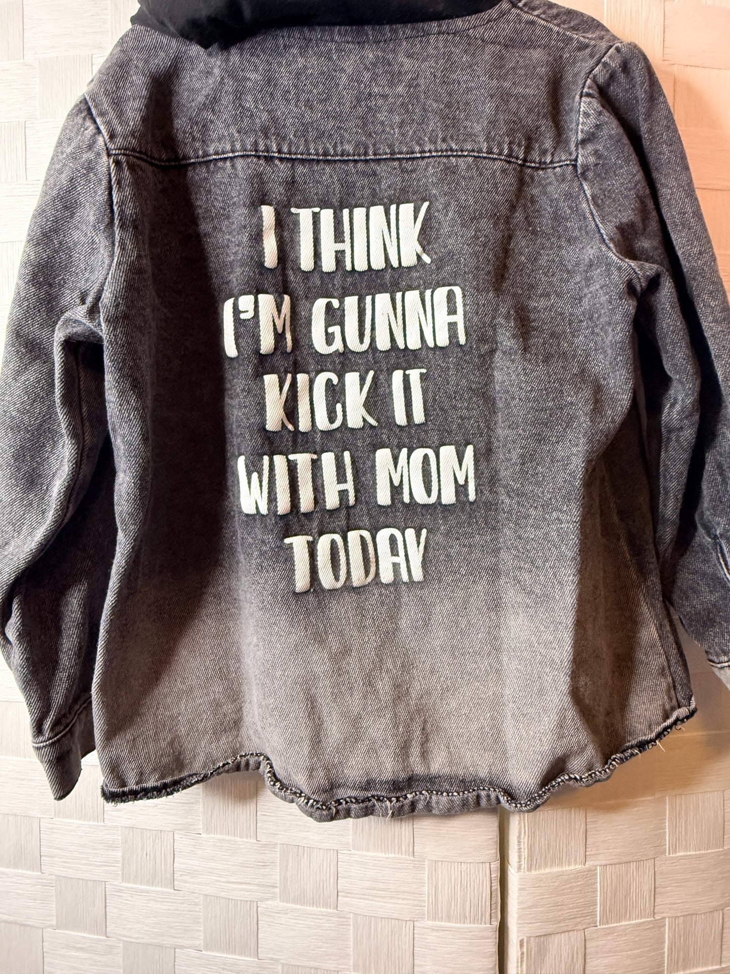 7 Black Jean Jacket