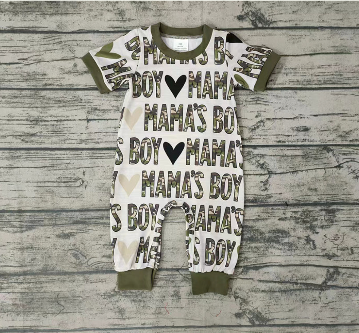 Everyday wear PREORDER Mama's Boy Romper