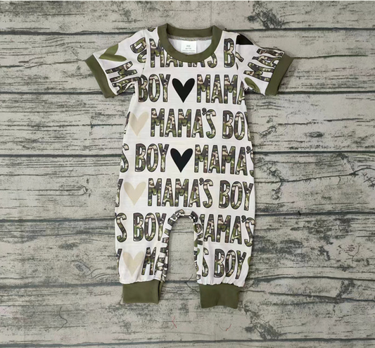 Everyday wear PREORDER Mama's Boy Romper